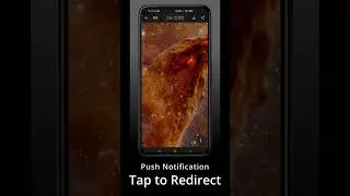 Push Notification Tap to Redirect in SpaceVoid