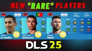 DLS 25 | RAREST PLAYERS RATING DLS 2025
