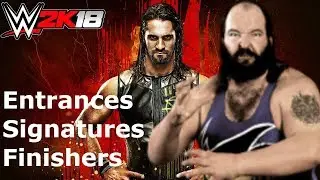 WWE 2K18 Earthquake: Entrance/Signatures/Finishers