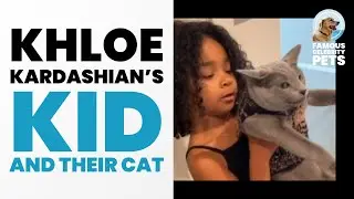 Khloe Kardashian’s Kid Holding Their Cat! 🐈👚