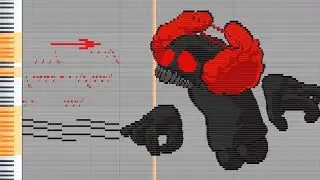 Tricky 2.0 on the piano (Friday Night Funkin mod) - Expurgation