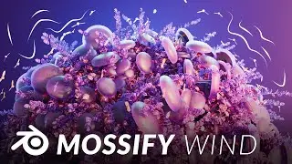 Mossify for Blender now Includes WIND!