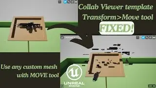 How to Fix Custom Mesh Movement in Unreal Engine Collab Viewer | Unreal Engine 5