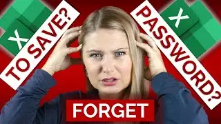 EASY - Recover UNSAVED Excel Files and LOCKED Excel worksheets