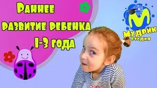 Раннее развитие ребенка 1-3 года. Дети наше будущее.