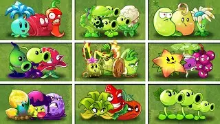 Best Random 20 Team 3 Plants Battlez - Pvz 2 Team Plant - Who Will Win?