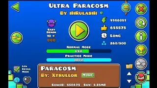Новый прогресс на Ultra Paracosm! (без звука, с превью!) UPD: Ultra Paracosm уже пройден!