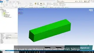 ANSYS TRANSITION MESH TUTORIAL