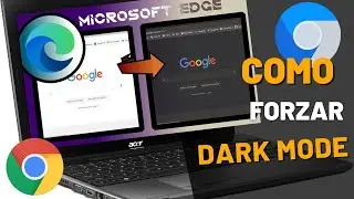 Como forzar el modo oscuro en el navegador chrome, Tema oscuro, DARK MODE.