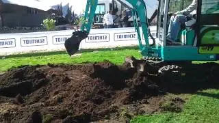 миниэкскаватор IHI 19VXT демонстрация