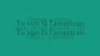Renato Carosone - Tu Vuò  Fa  L'Americano [lyrics]
