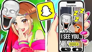 SCP TROLLING in Roblox SNAPCHAT..🤣