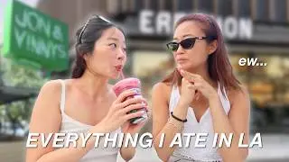 WHAT I EAT IN A DAY *LA VLOG!!*