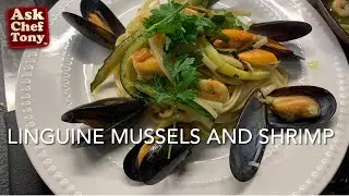 How to cook mussels with linguine