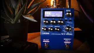 Boss SY-200 Guitar Synthesizer Pedal Demo
