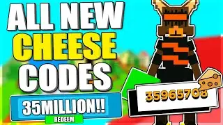ALL *NEW* OP CODES 🧀35 MILLION CHEESE!🧀 Roblox Kitty