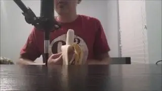 ASMR | Eating a Banana and Some Whispering