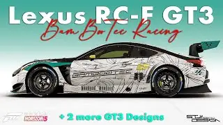 Lexus RC-F GT3 BamBooTec + 2 Designs (Porsche 911 / Ferrari 488  - Forza Horizon 5 Design | Speedart