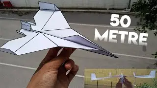 Dünyanın En Hızlı Kağıt Uçağı Nasıl Yapılır Uçak Yapımı Paper Flight Plane