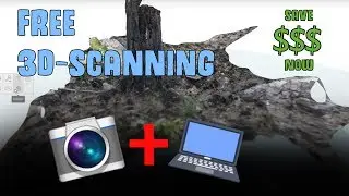 free 3D scanning using Photogrammetry