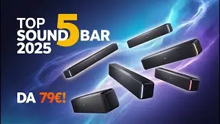 Migliori Soundbar Economiche 2025: TOP 5 (79€-119€) | TV, Gaming, Film