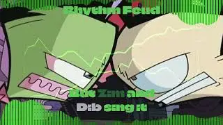 Rhythm Feud but Zim and Dib sing it