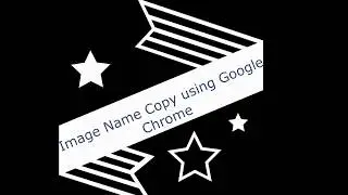 Copy image names from Google Chrome to paste into excel
