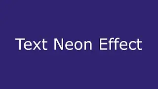 How to Create a Text Neon Effect on Hover | No Commentary | HTML and CSS Only
