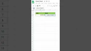 How to convert currency in Google Sheets!