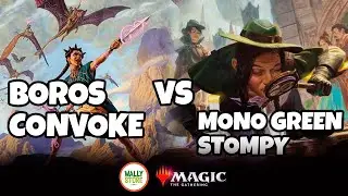 BOROS CONVOKE VS MONO GREEN STOMPY | Standard tournament