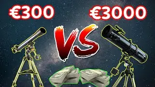 TELESCOPIO DA €300 vs €3000 🔭🤑