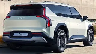 New 2024 Kia EV9 Flagship Electric SUV Production Model Firstlook