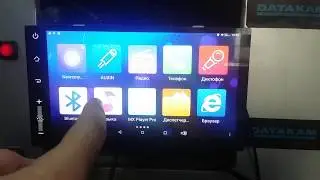 Лучшая магнитола Android Carpad 4 NM3002 обзор главного меню