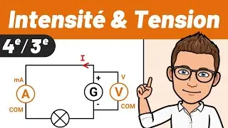 TENSION et INTENSITÉ : comment mesurer ? ✏️ Exercice | Physique-Chimie
