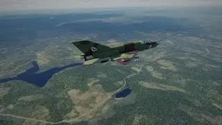 DCS MiG-21bis - Kola Map by Orbx - first time ;-) PL