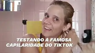 Testando a famosa capilaridade do Tiktok