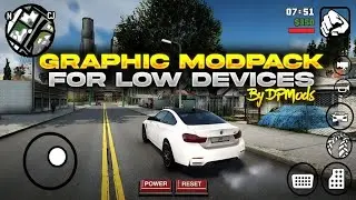 Ultimate GTA SA Graphic ModPack for Low-End Devices | GTA V Graphic Modpack gta sa android  | dpmods