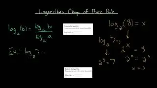 Logarithms: Change Of Base Rule (Intro)