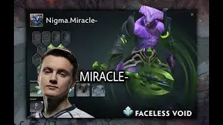 MIRACLE - FACELESS VOID - SAFELANE | NIGMA vs TEMPO | GAME 2 | DOTA2 GAMEPLAY