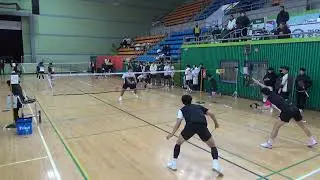 제12회 광명평화동굴배 전국배드민턴대회 남복준자강 결승 김대은 | 안정욱 vs 박경민 | 이준혁