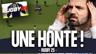 DÉCOUVERTE de RUGBY 25 - UN DÉSASTRE (Match complet FRANCE ECOSSE + équipe + menu Early Access)