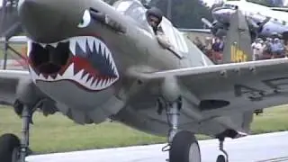 P-40 and P-51 ~ World War II Weekend 2006