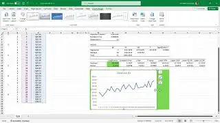 Using Linear Regression in Excel for Time Series Forecasting