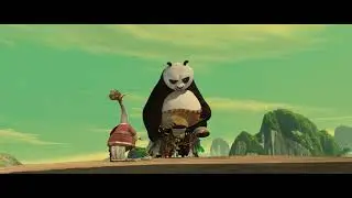 Po is chosen as the dragon warrior-Kung Fu Panda
