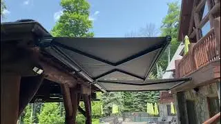 Awning installation by Palmiye Toronto