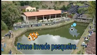 Drone invade Pesqueiro; Remanso Verde