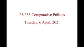 PS 355 6 April, 2021