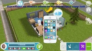 PART 2 COMO TER DINHEIRO INFINITO NO SIMS FREEPLAY NO IPHONE /SUPER FÁCIL HACKEAR SIMS FREEPLAY 2017