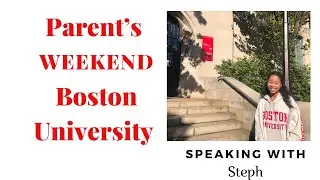 Parent's Weekend at Boston University - #buparentsweekend #bostonuniversity #visitbostonuniversity