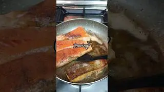 Craving? Pan-fried Salmon #shorts